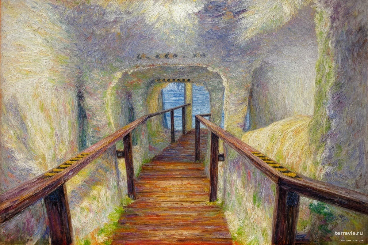 На Ямале открывают для туристов гигантский объект, вырубленный вручную в вечной мерзлоте